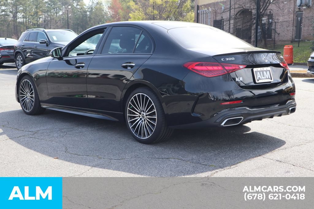 Used 2025 Mercedes-Benz C 300 4MATIC Sedan w/ AMG Line w/ Night Package image 8