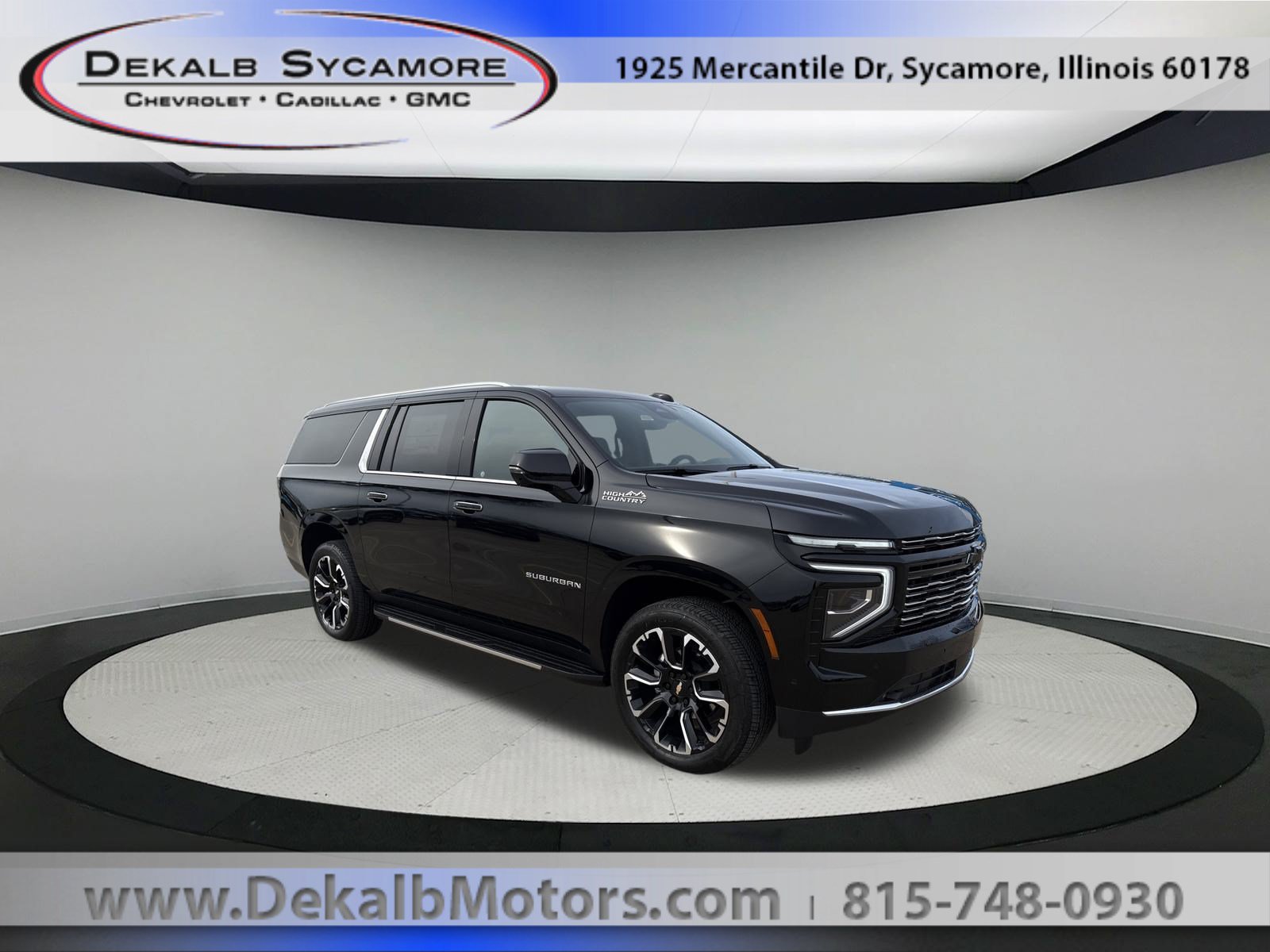 New 2025 Chevrolet Suburban High Country w/ LPO, Illumination Package