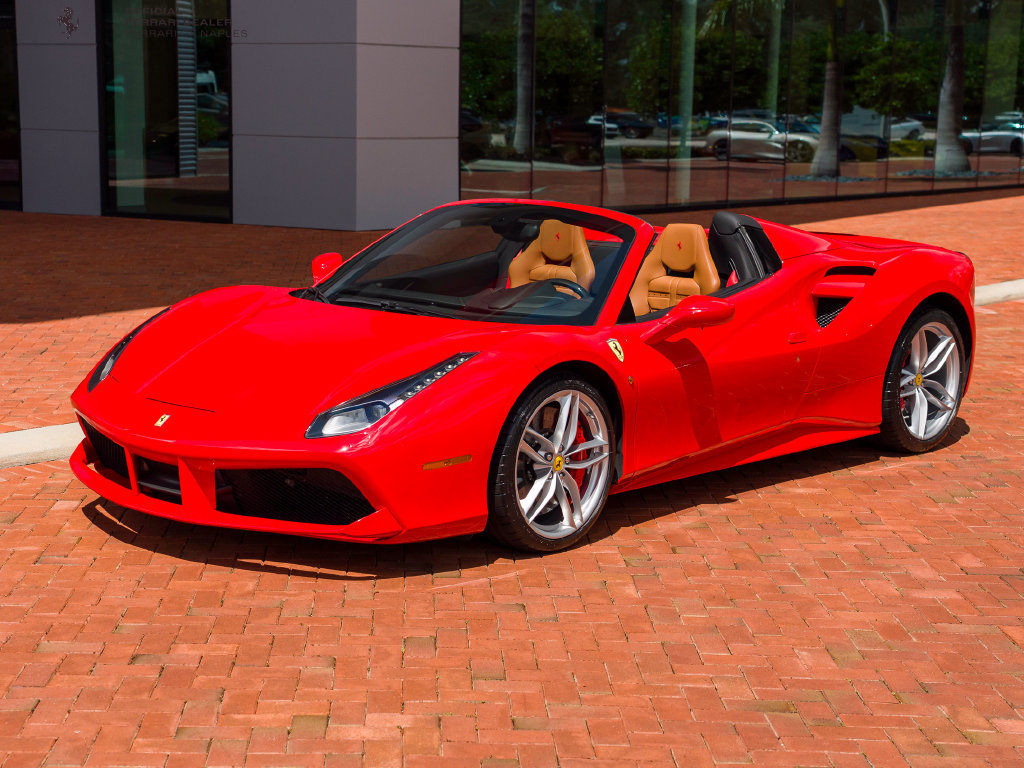 Used 2019 Ferrari 488 Spider RWD image 1