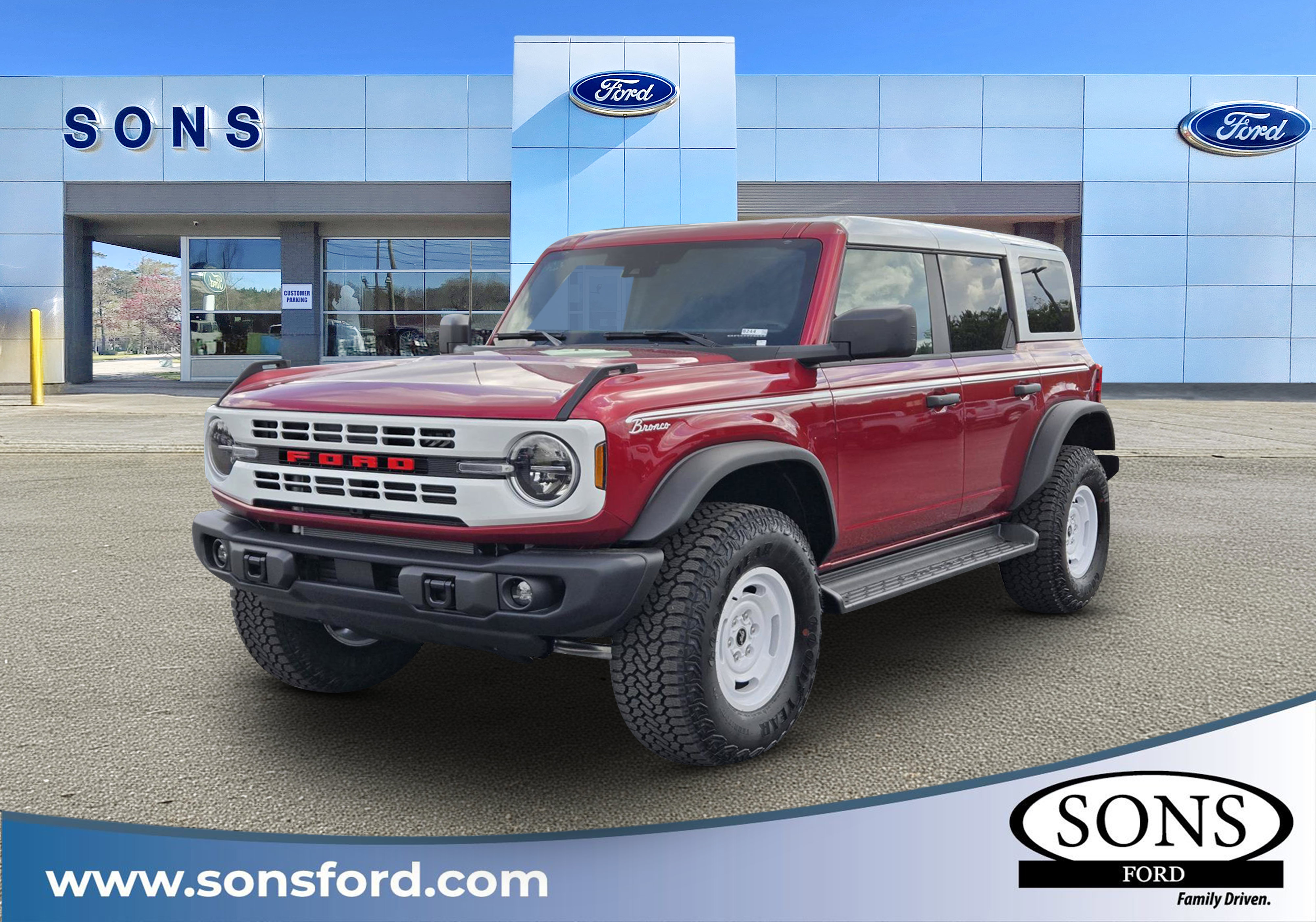 New 2026 Ford Bronco Heritage Edition