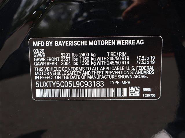 Used 2020 BMW X3 xDrive30i w/ Convenience Package AWD/4WD image 30