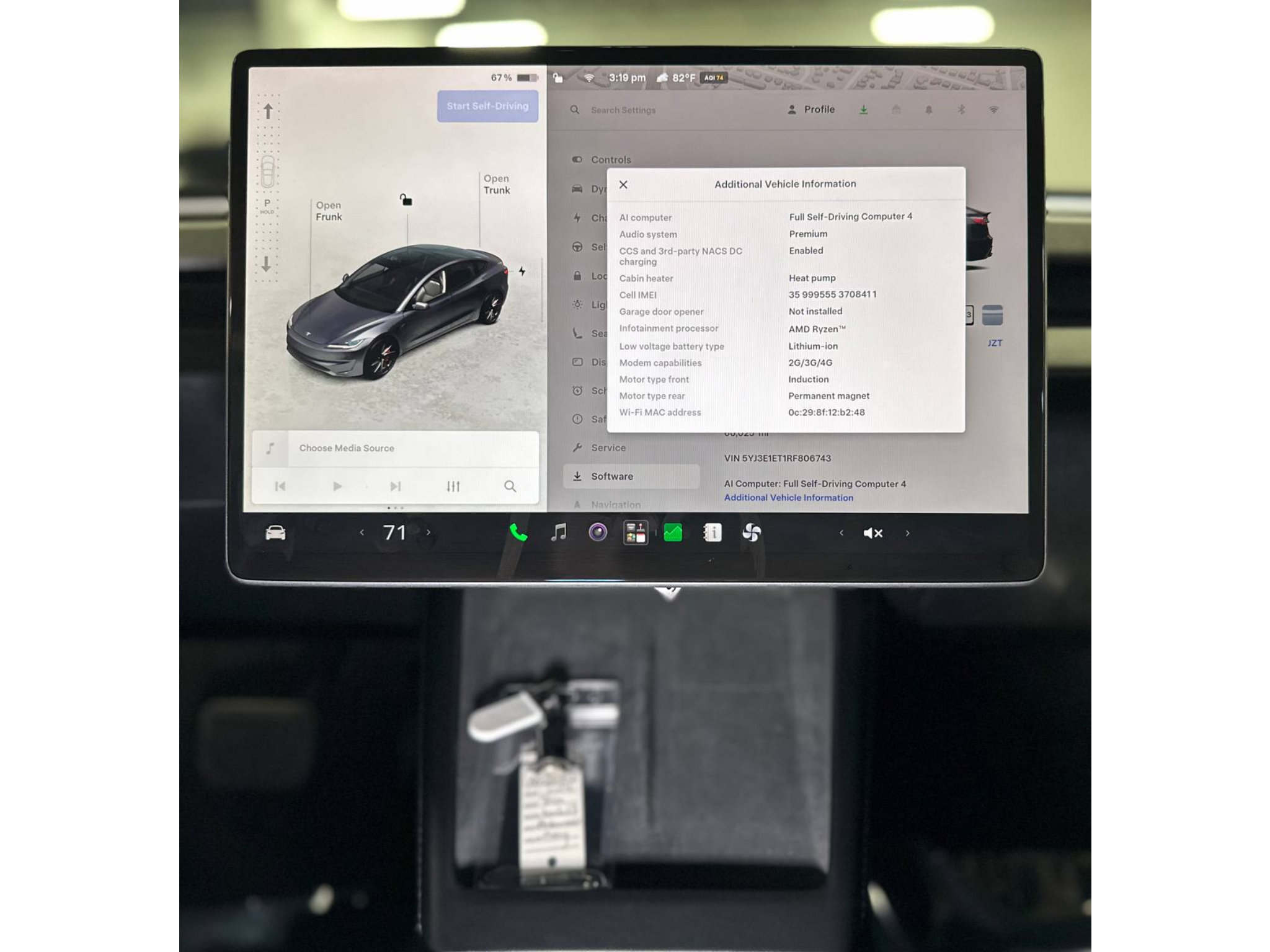 Used 2024 Tesla Model 3 Performance AWD/4WD image 23
