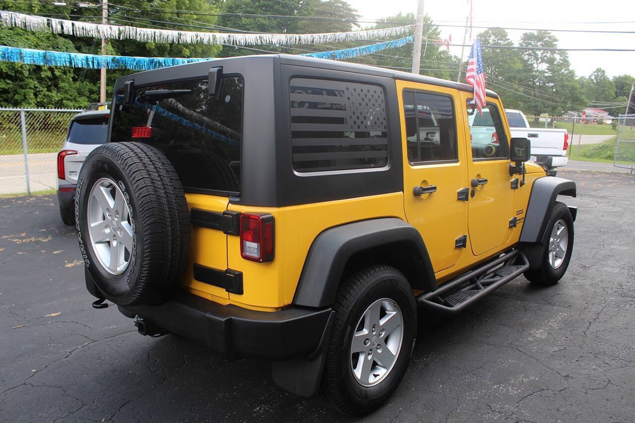 Used 2015 Jeep Wrangler Unlimited Sport w/ Quick Order Package 24S AWD/4WD image 6