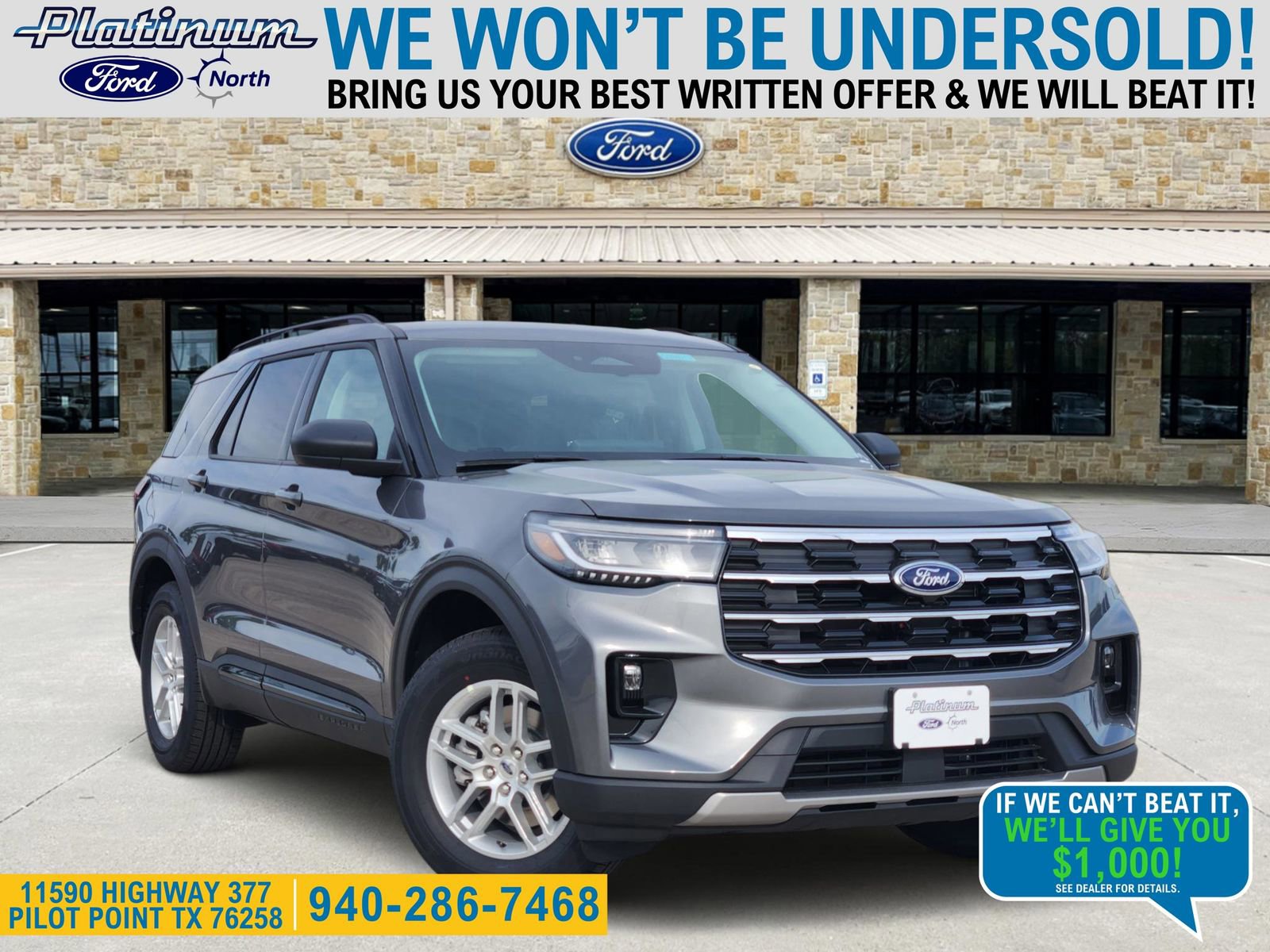 New 2026 Ford Explorer Active image 1