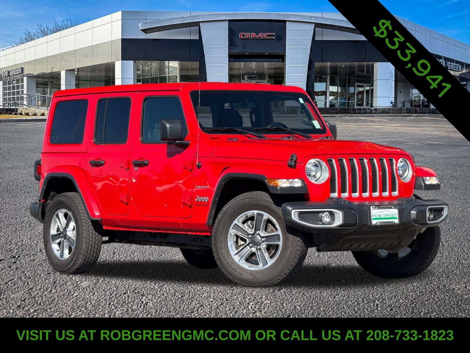 Used 2023 Jeep Wrangler Sahara w/ Cold Weather Group