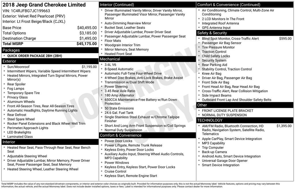 Used 2018 Jeep Grand Cherokee Limited image 12