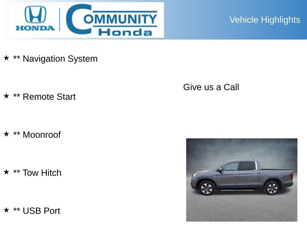 Certified 2019 Honda Ridgeline RTL-E image 8