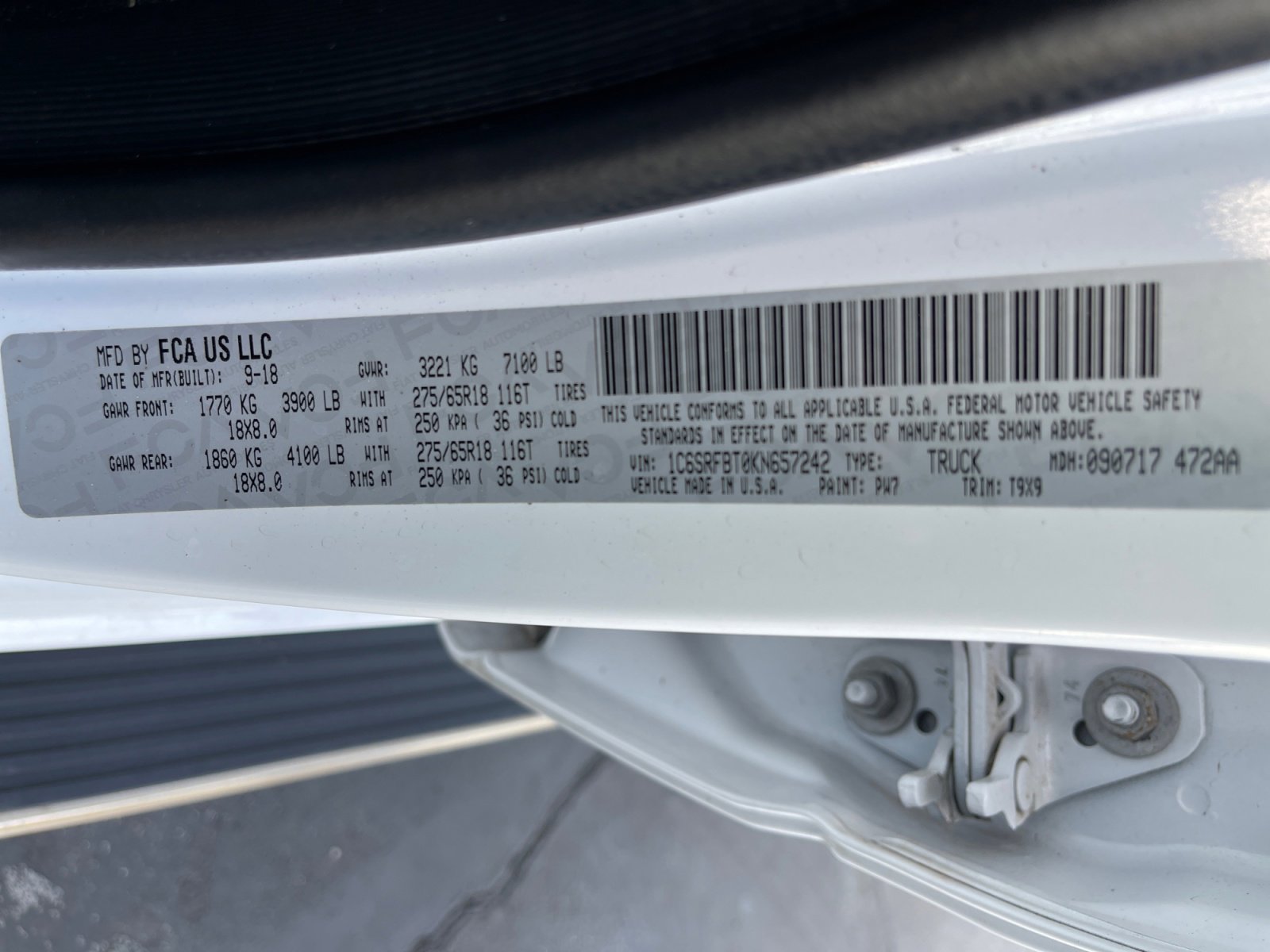 Used 2019 RAM 1500 Big Horn AWD/4WD image 24
