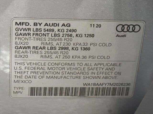 Used 2021 Audi Q5 2.0T Premium Plus w/ Premium Plus Package AWD/4WD image 39