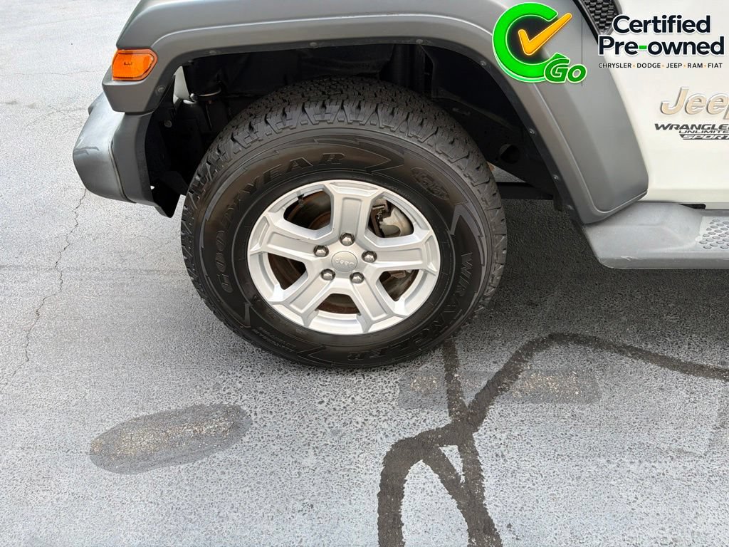 Certified 2019 Jeep Wrangler Unlimited Sport S AWD/4WD image 14