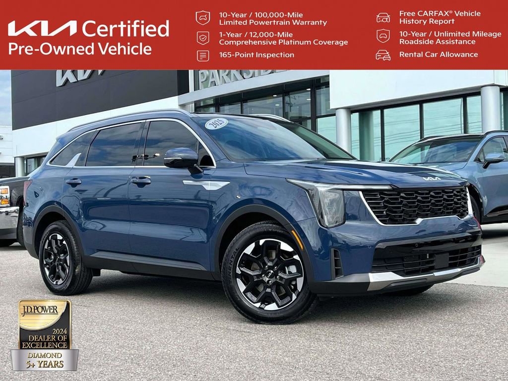 Certified 2025 Kia Sorento S w/ Panoramic Sunroof Package image 1