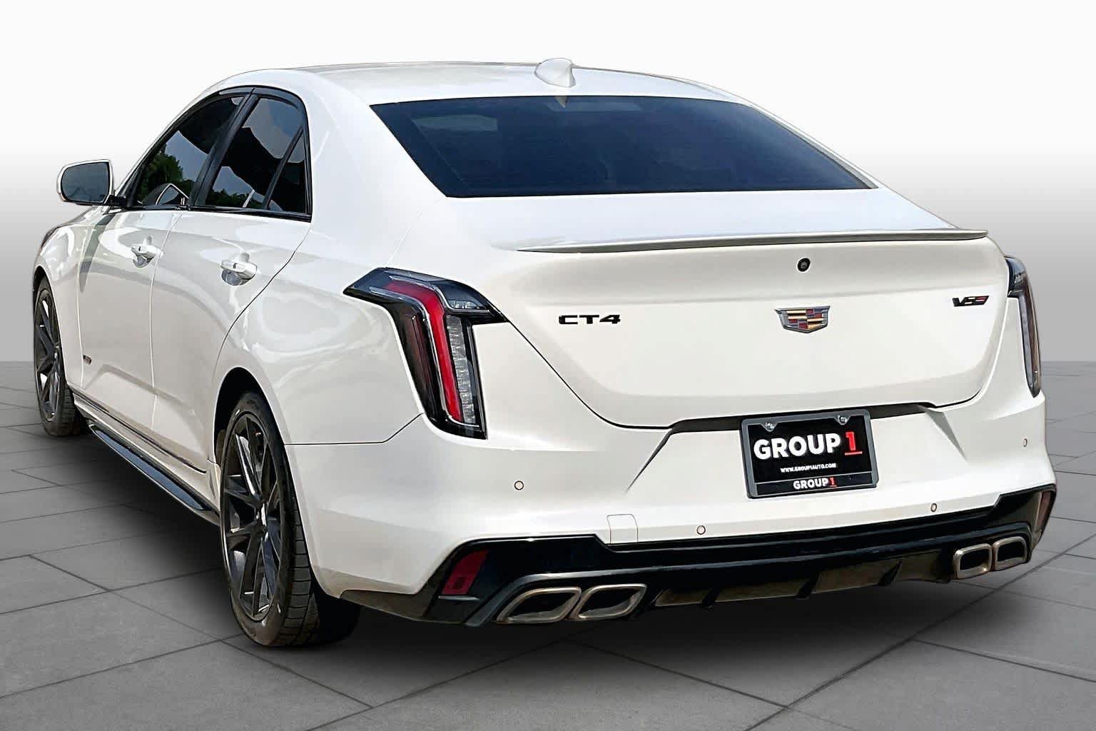 Used 2023 Cadillac CT4 V w/ Climate Package RWD image 12