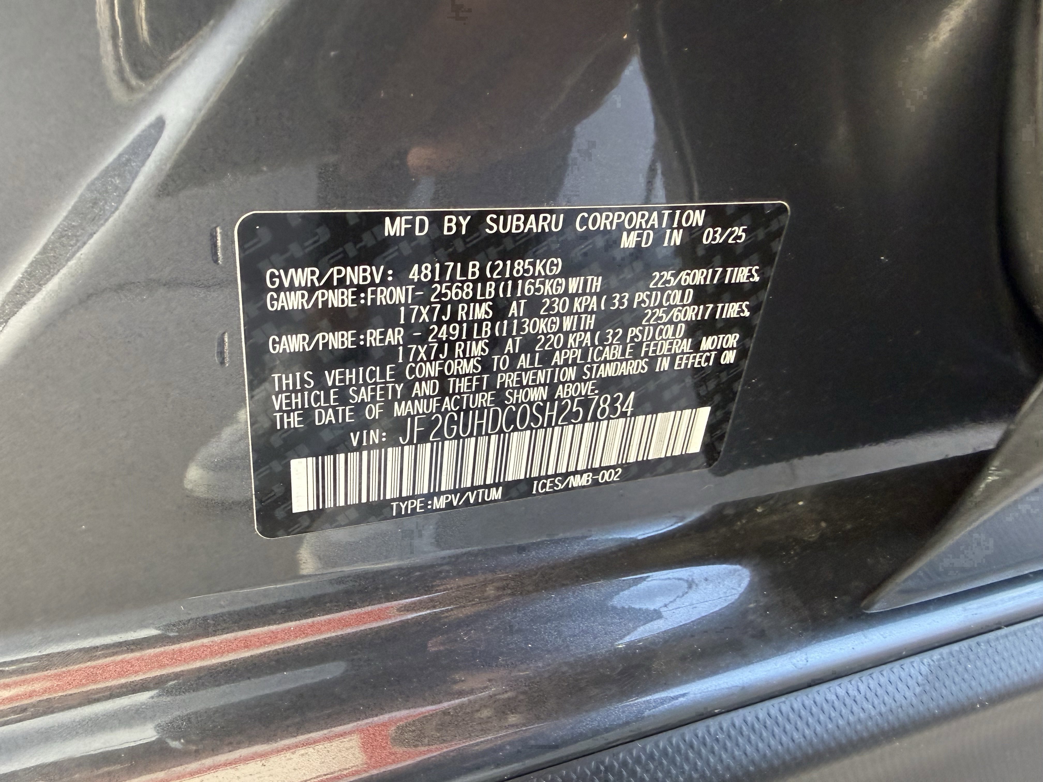 Used 2025 Subaru Crosstrek 2.0i Premium image 36