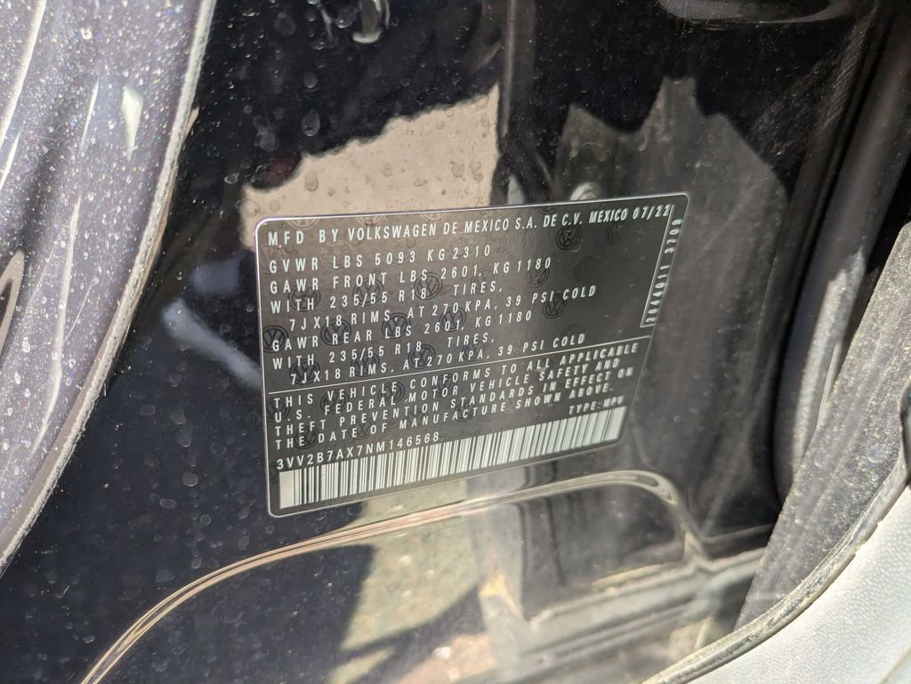 Used 2022 Volkswagen Tiguan SE AWD/4WD image 27