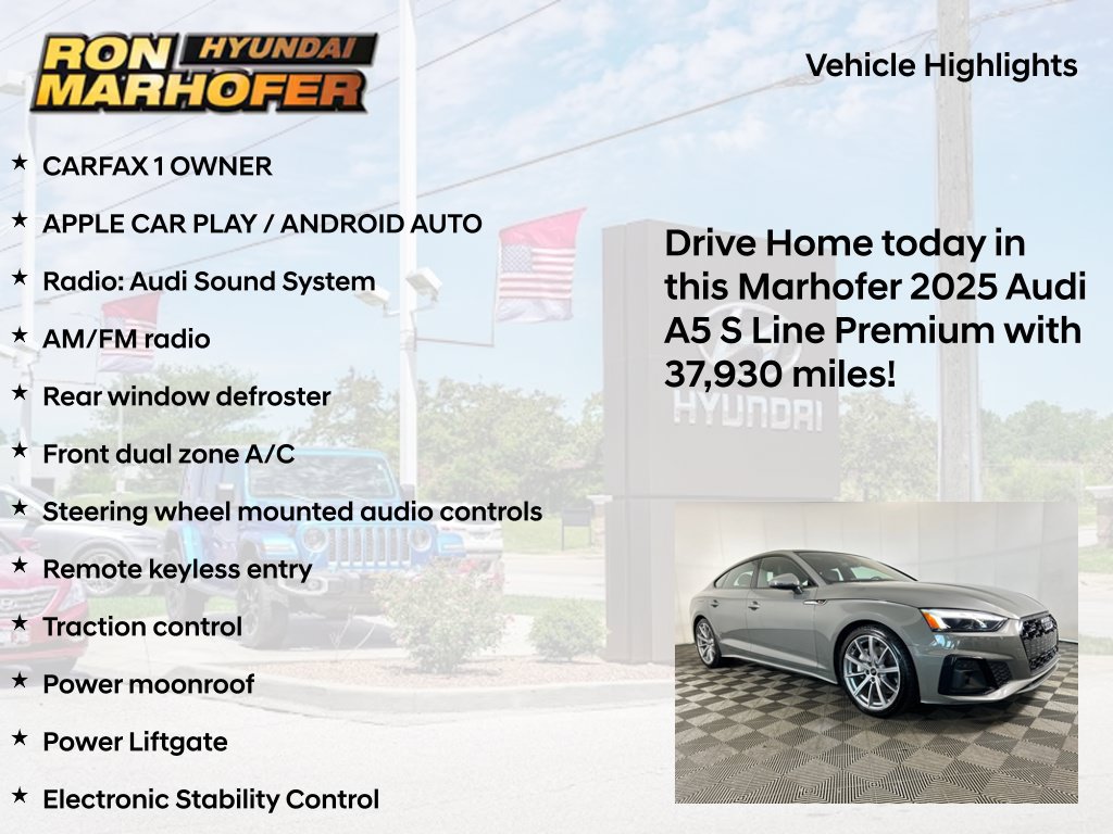 Used 2025 Audi A5 2.0T Premium AWD/4WD image 13