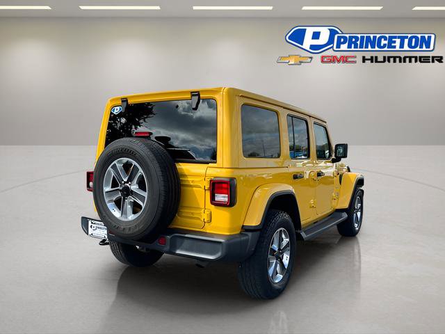 Used 2020 Jeep Wrangler Unlimited Sahara w/ Uconnect 4C Nav & Sound Group AWD/4WD image 8