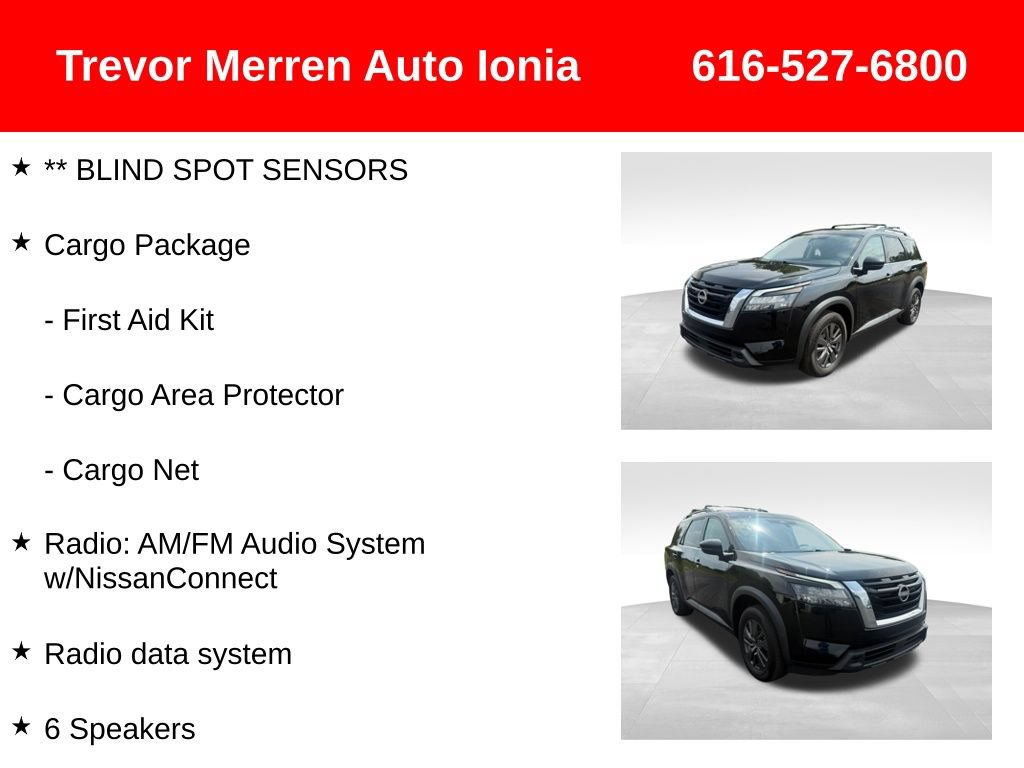 Used 2023 Nissan Pathfinder SV w/ Cargo Package AWD/4WD image 19