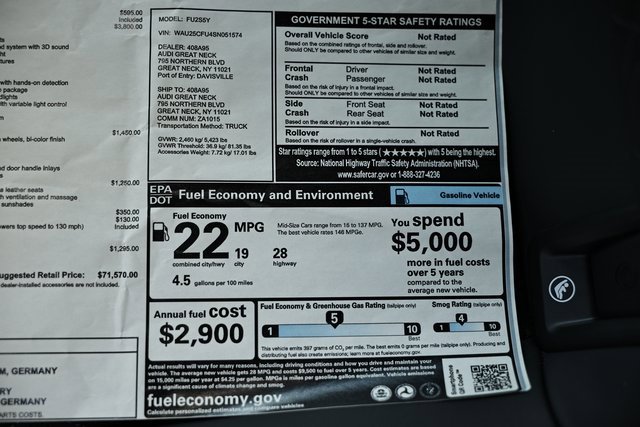 New 2025 Audi S5 Premium Plus image 40