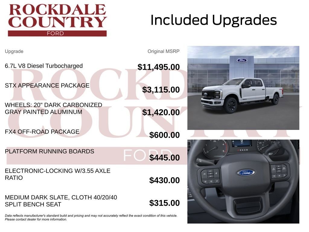 New 2026 Ford F350 XL w/ STX Appearance Package AWD/4WD image 5