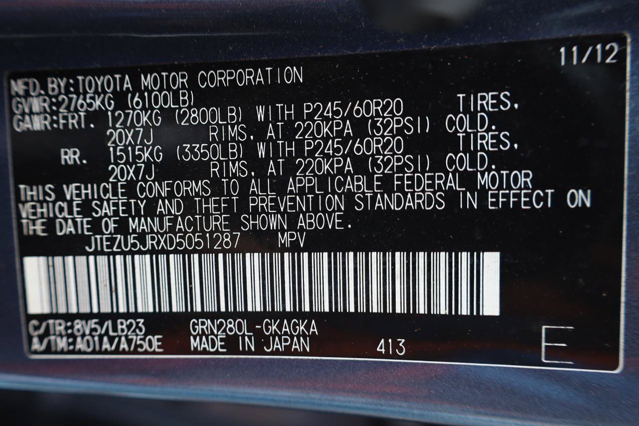 Used 2013 Toyota 4Runner Limited RWD image 16