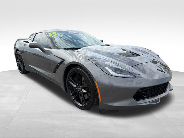 Used 2015 Chevrolet Corvette Stingray Coupe w/ 3LT Preferred Equipment Group RWD image 1