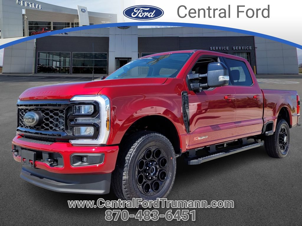 New 2025 Ford F250 Lariat w/ Black Appearance Package