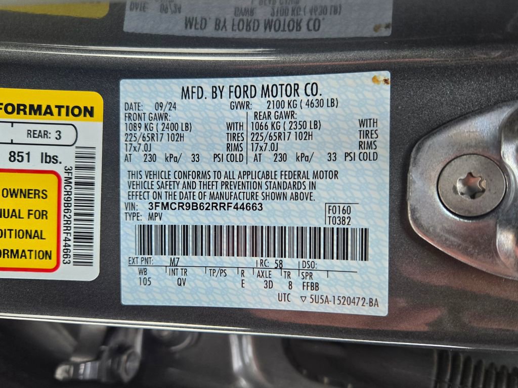 Used 2024 Ford Bronco Sport Big Bend image 31