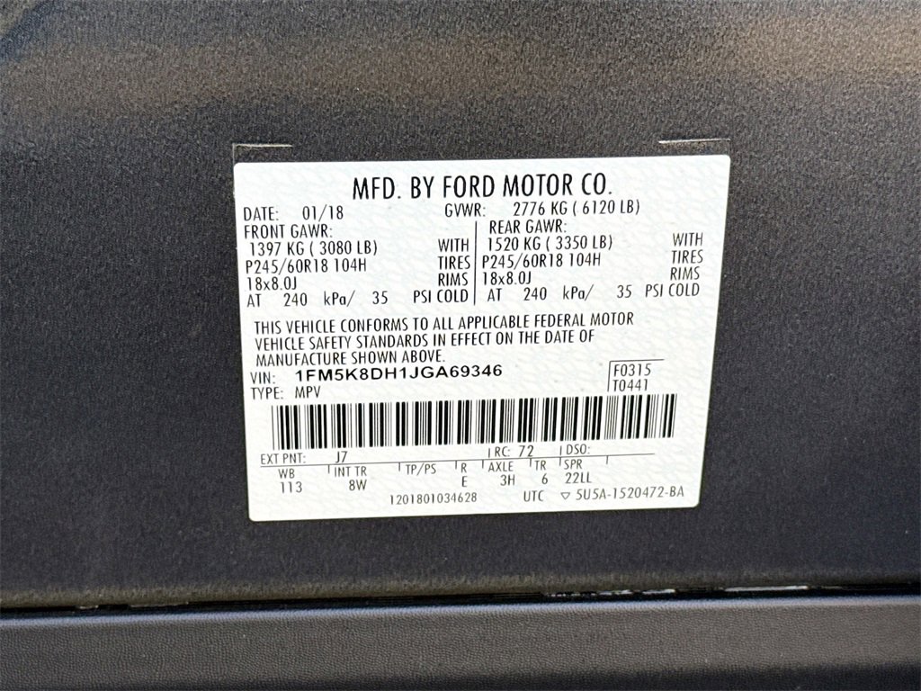 Used 2018 Ford Explorer XLT image 34