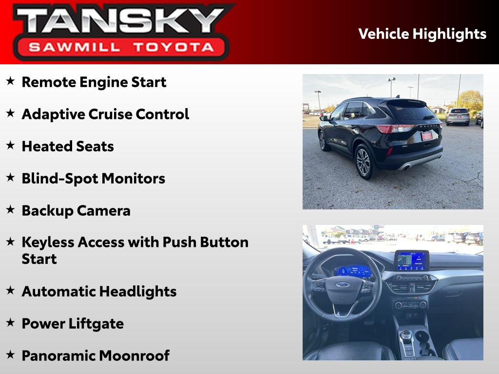 Used 2021 Ford Escape SEL w/ Technology Package image 10