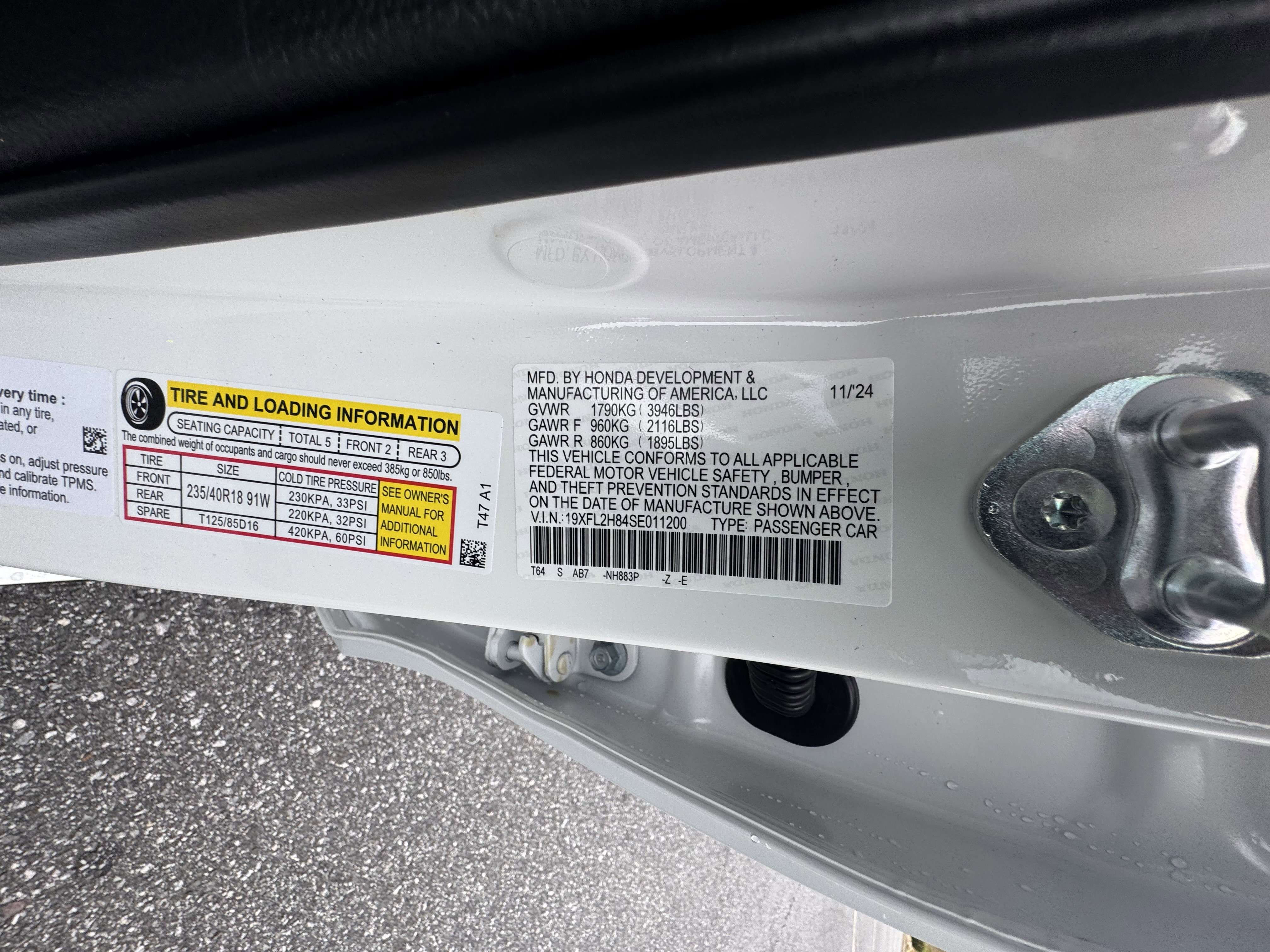 New 2026 Honda Civic Sport image 15