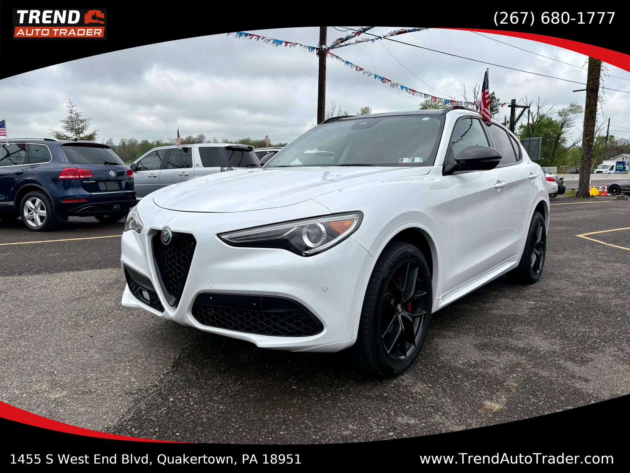 Used 2021 Alfa Romeo Stelvio Ti w/ Nero Edizione AWD/4WD image 1