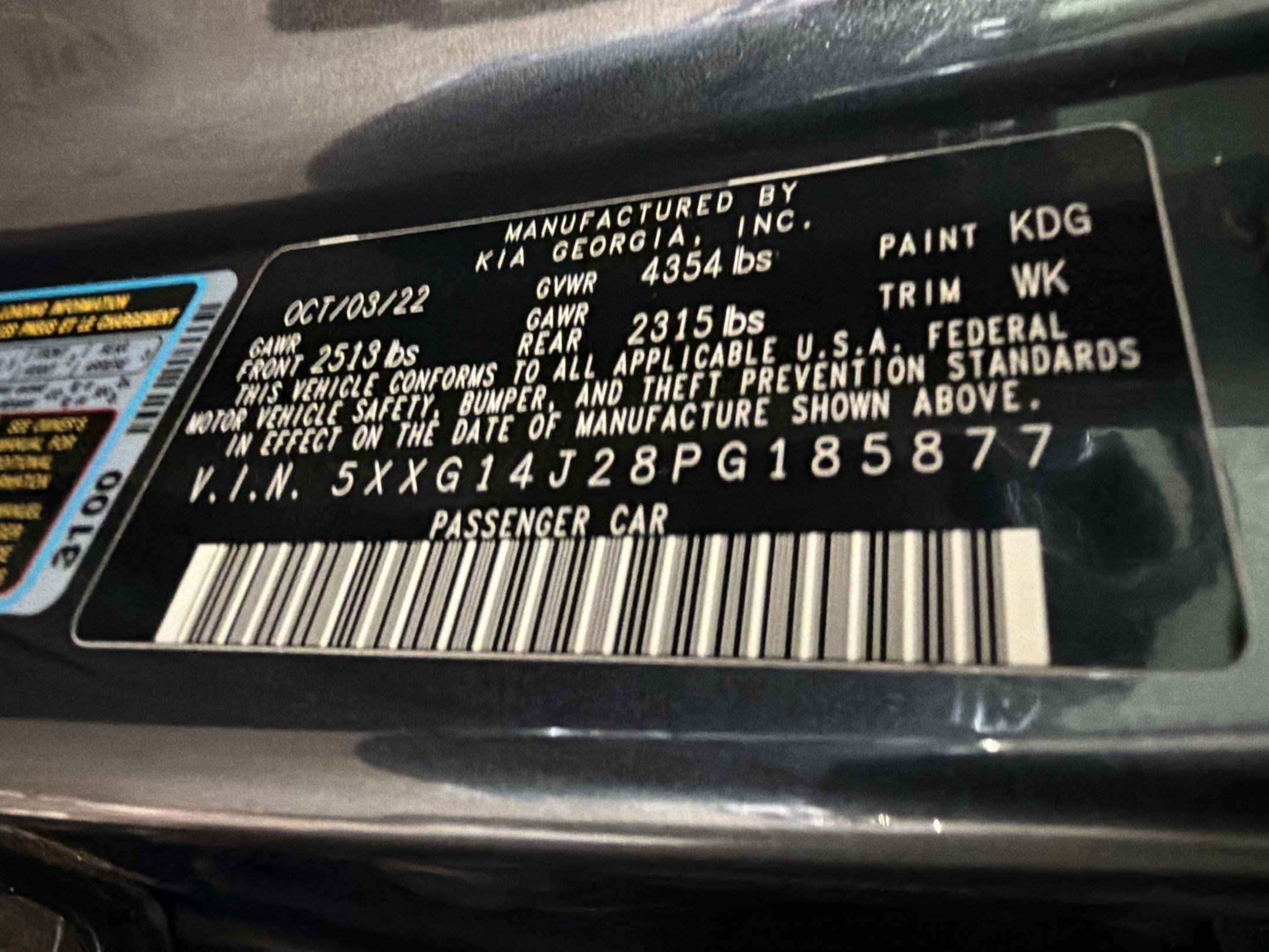 Used 2023 Kia K5 LXS FWD image 11