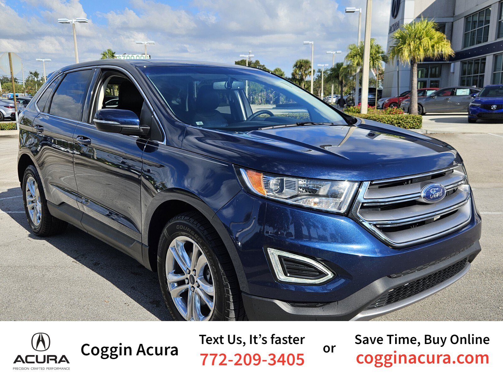 Used 2017 Ford Edge SEL w/ Equipment Group 201A