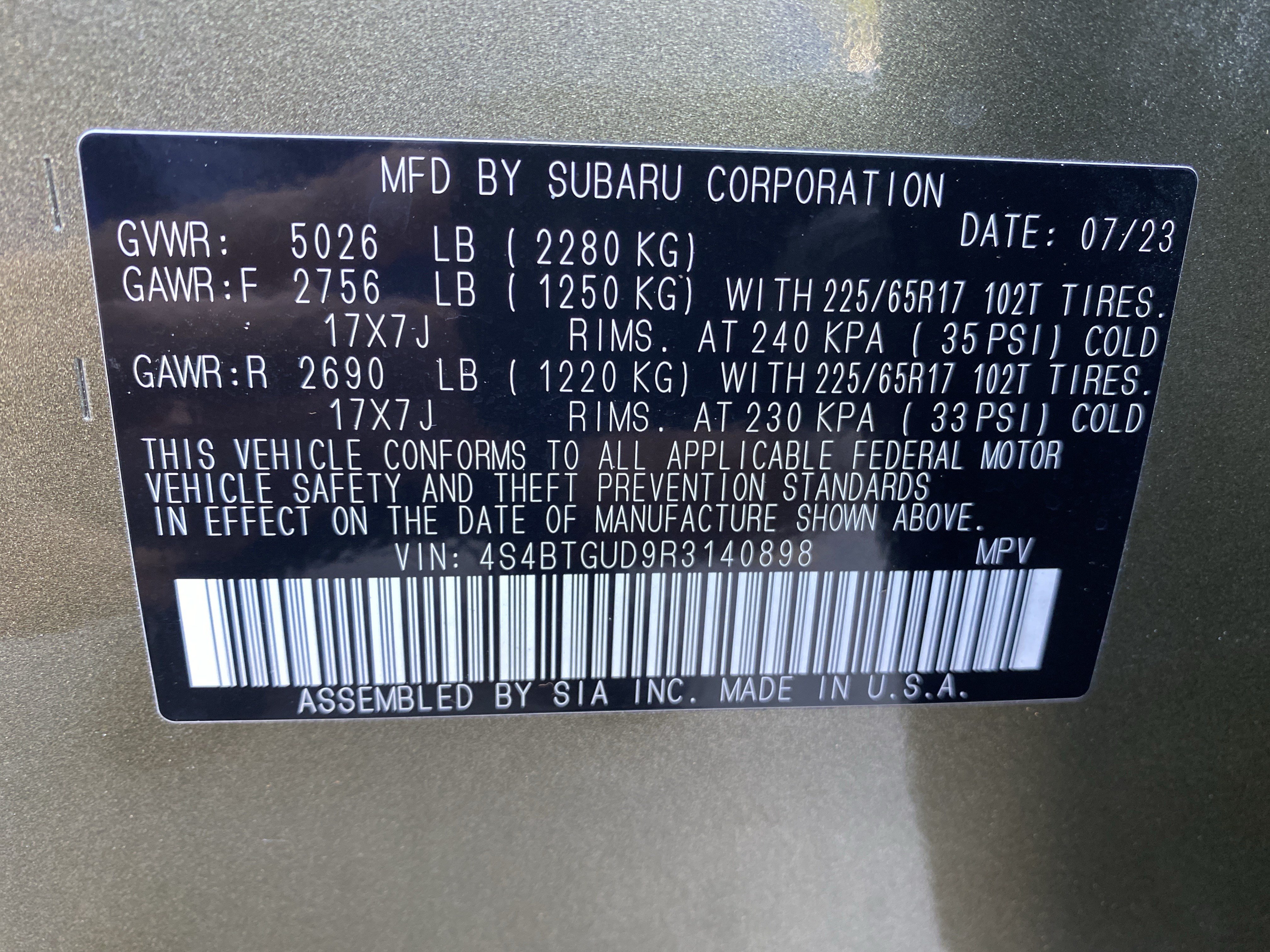Used 2024 Subaru Outback Wilderness AWD/4WD image 38