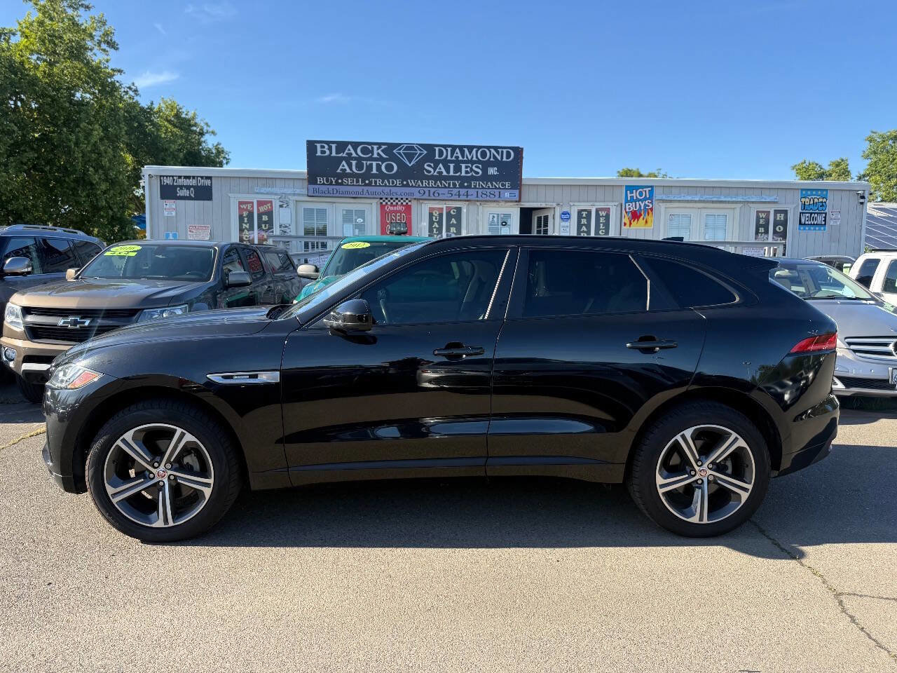 Used 2018 Jaguar F-PACE R-Sport AWD/4WD image 7