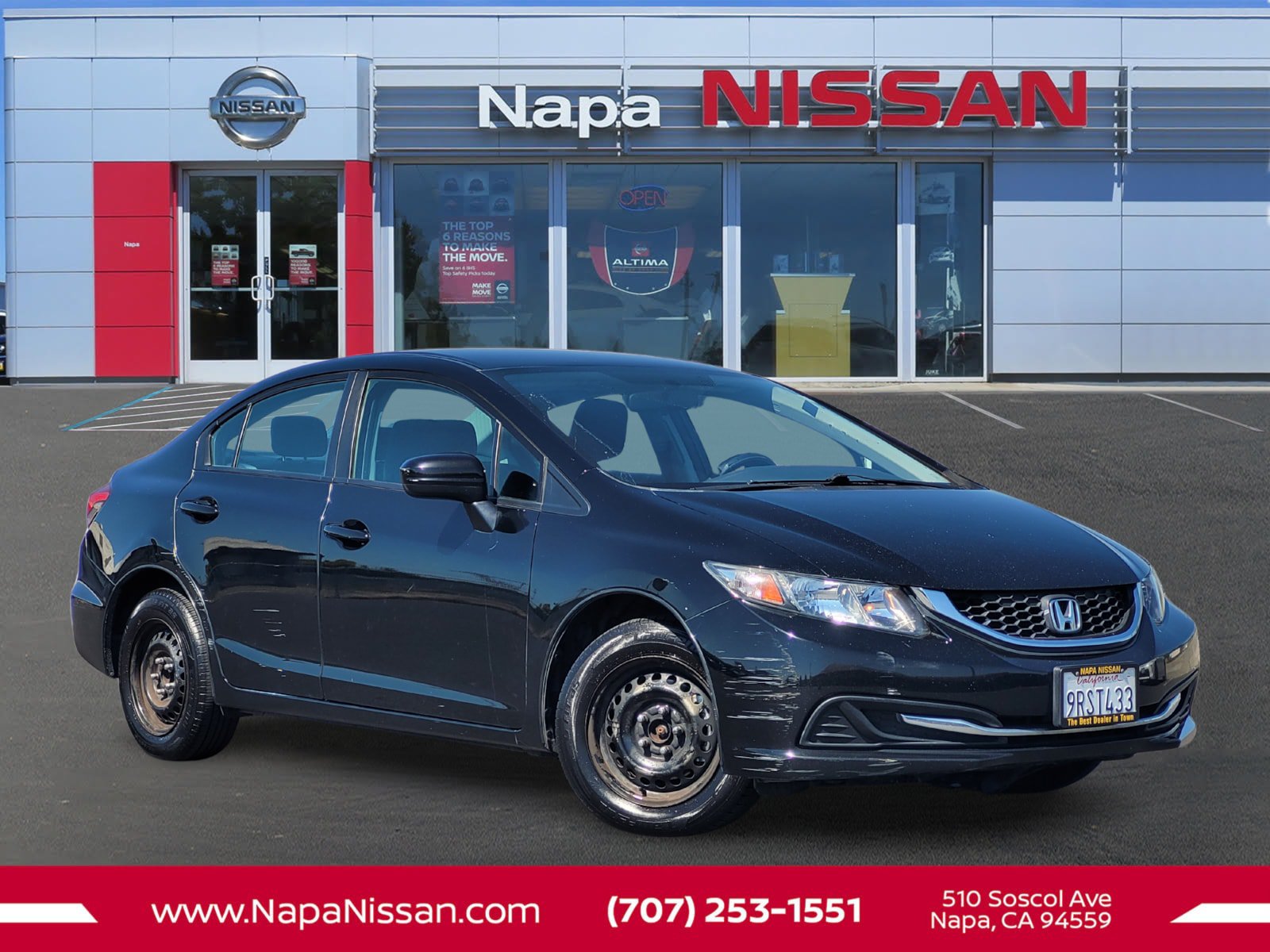 Used 2015 Honda Civic LX image 1