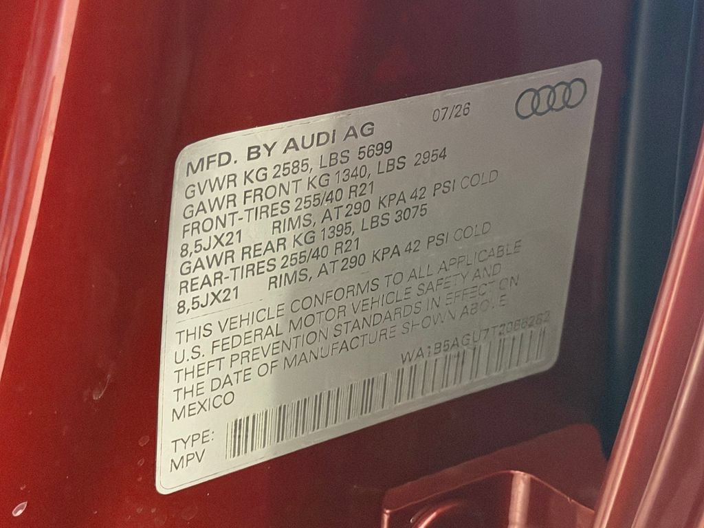 New 2026 Audi SQ5 Premium Plus AWD/4WD image 30