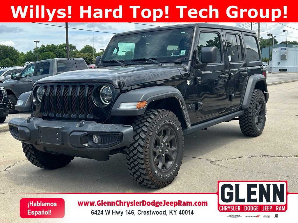 Used 2021 Jeep Wrangler Unlimited Sport AWD/4WD image 1