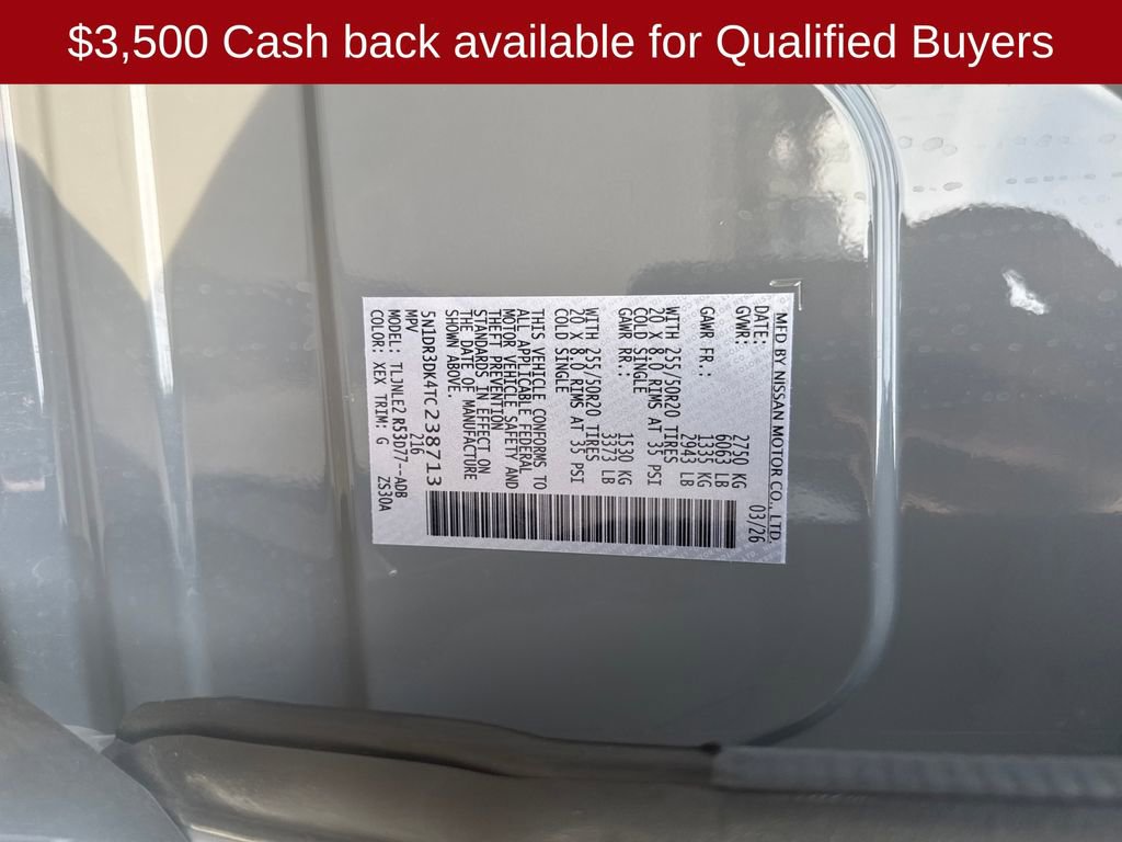 New 2026 Nissan Pathfinder Platinum image 31