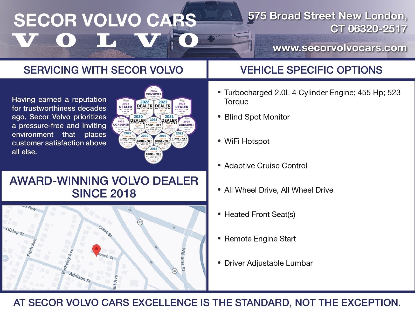 New 2025 Volvo XC60 T8 Plus w/ Protection Package Premier AWD/4WD image 4