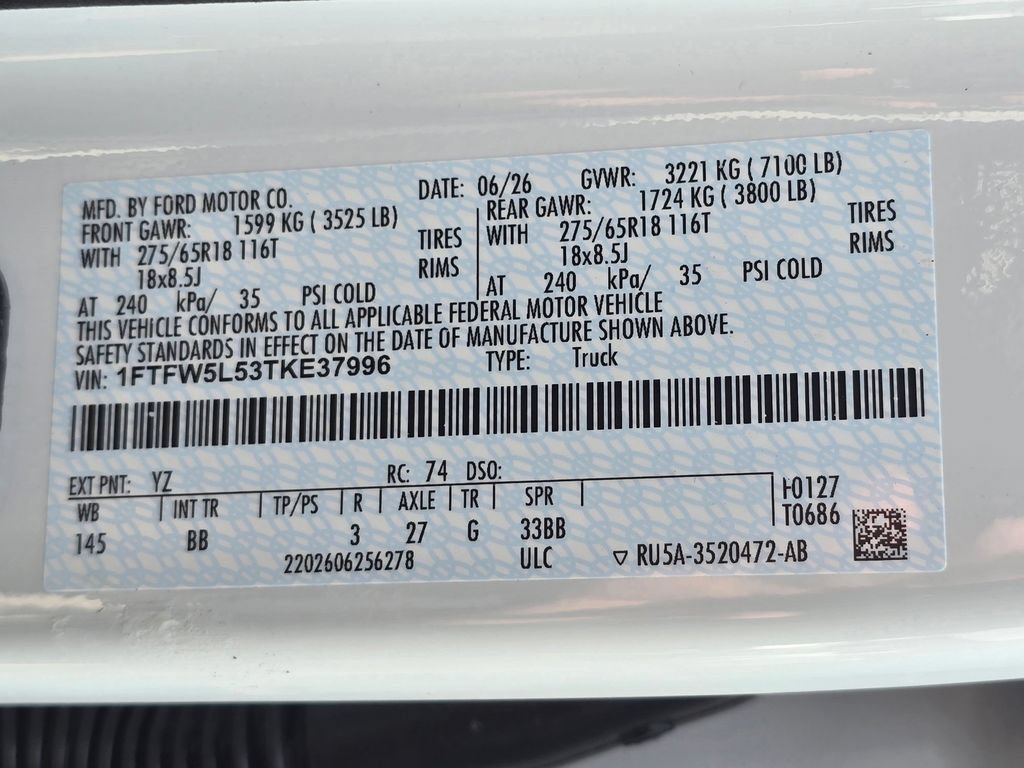 New 2026 Ford F150 Lariat AWD/4WD image 29