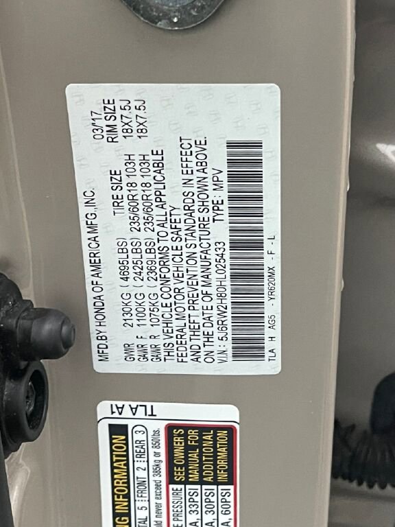 Certified 2017 Honda CR-V EX-L image 30