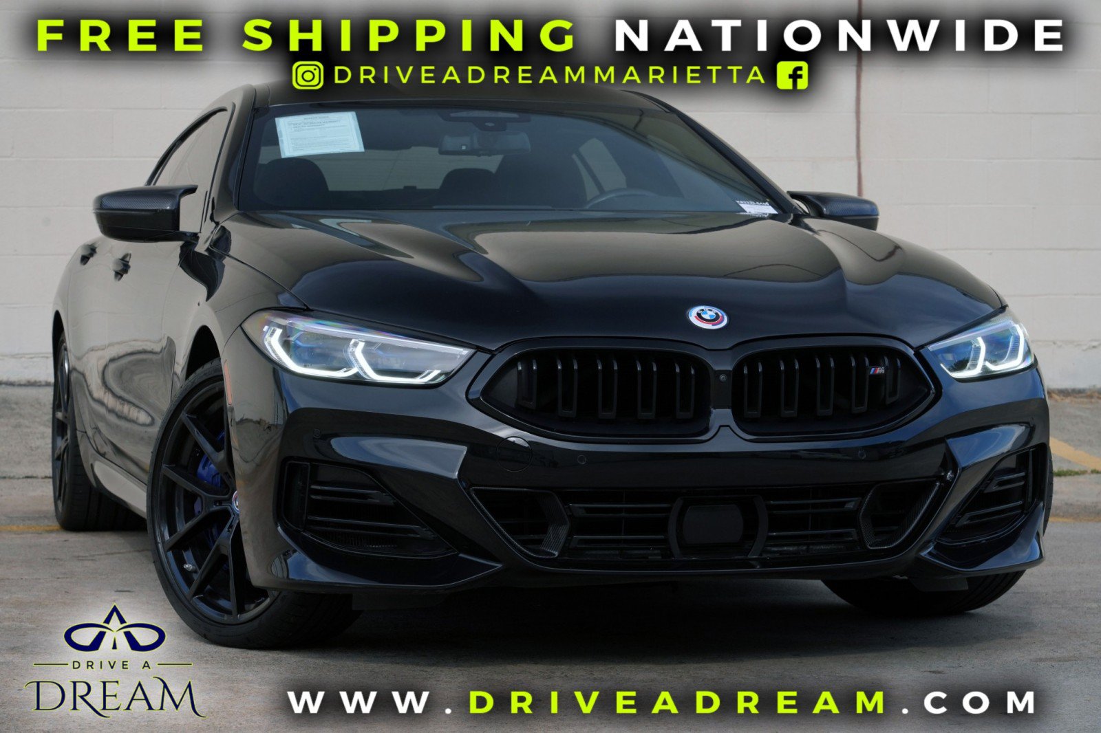 Used 2023 BMW M850i Gran Coupe xDrive w/ M Carbon Exterior Package AWD/4WD image 2
