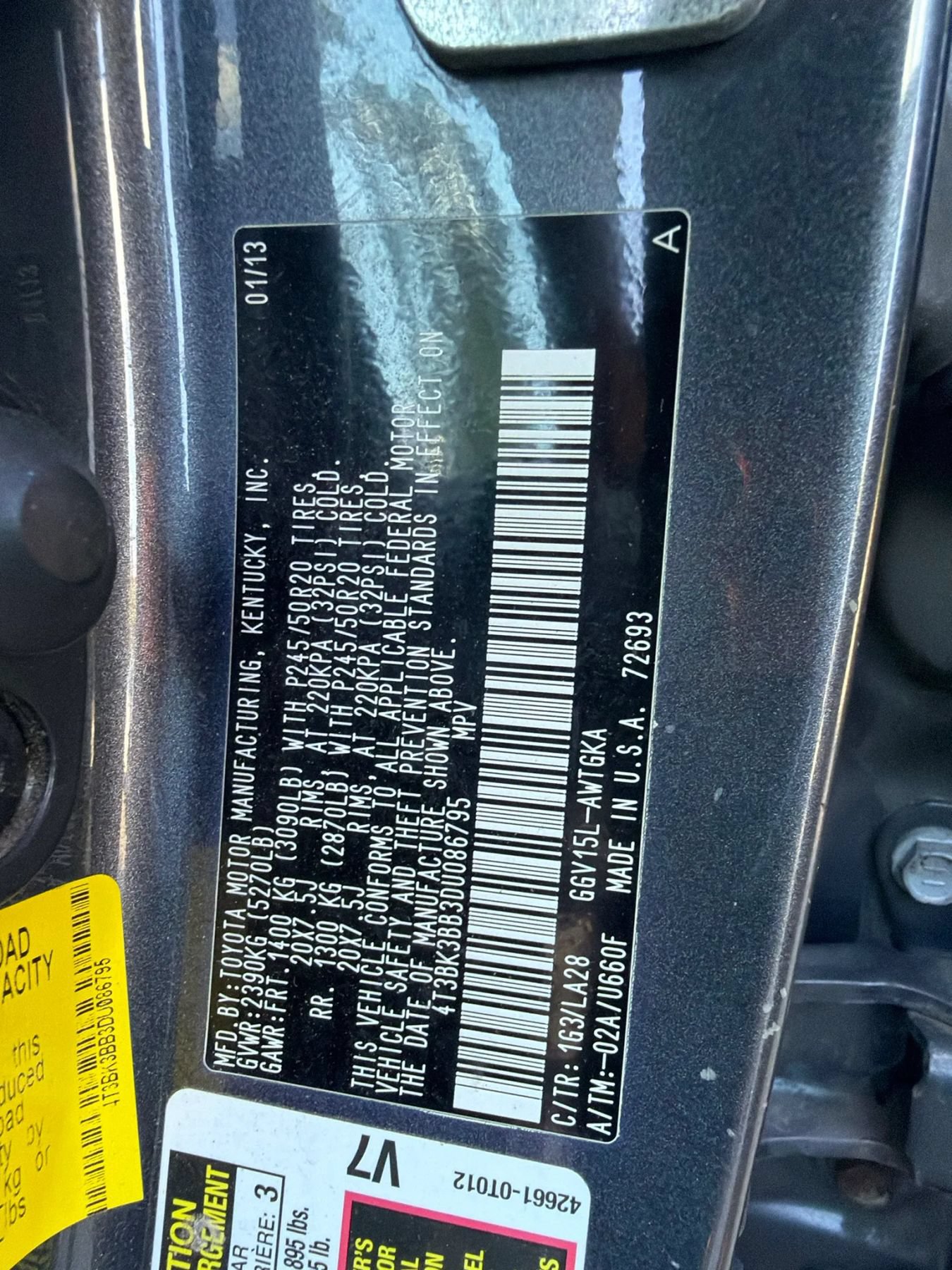 Used 2013 Toyota Venza XLE w/ Tow Prep Pkg AWD/4WD image 28