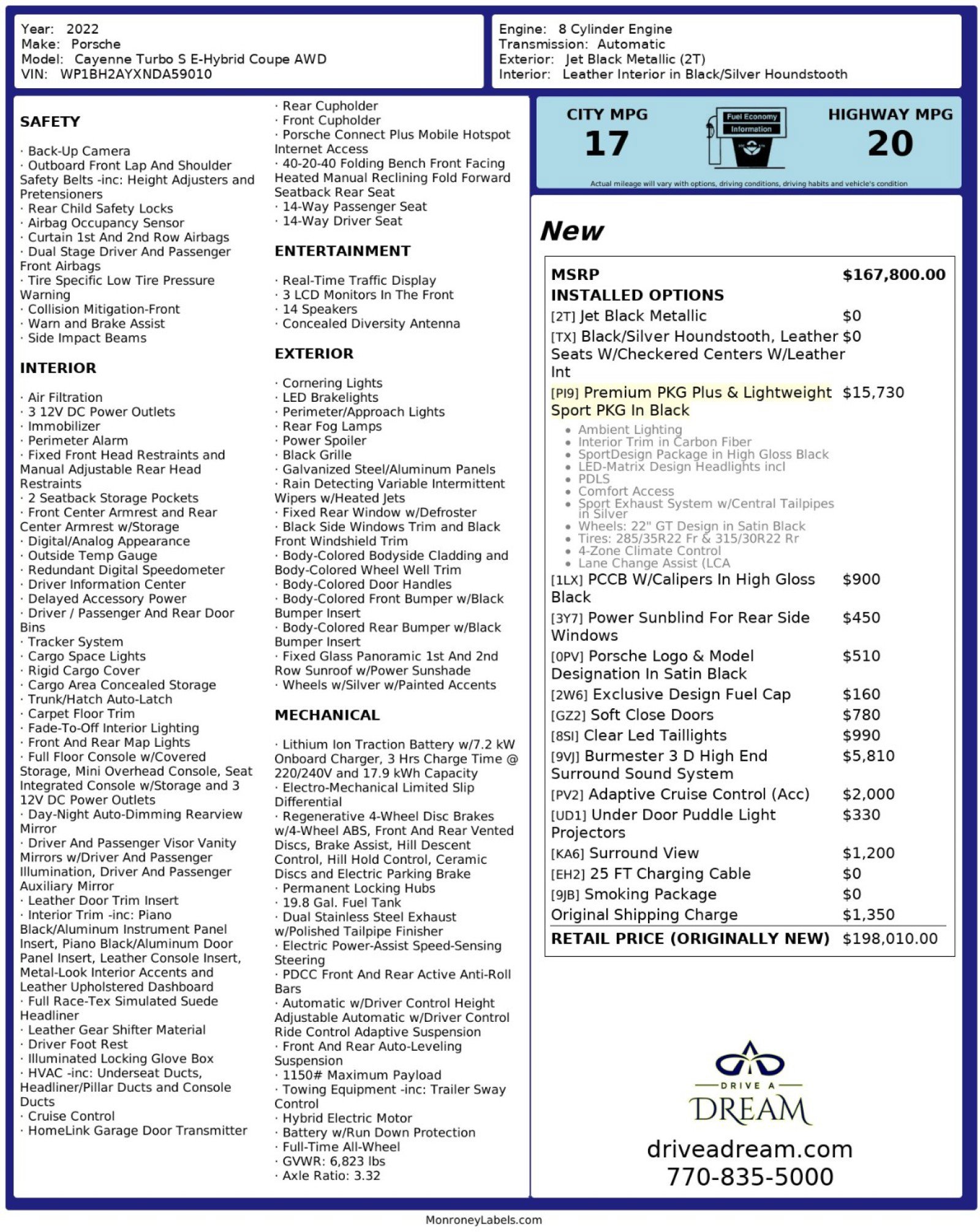 Used 2022 Porsche Cayenne Turbo S image 66