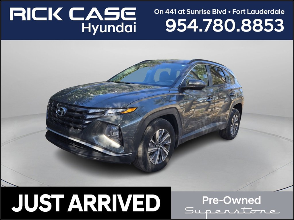 Certified 2023 Hyundai Tucson Blue w/ Cargo Package