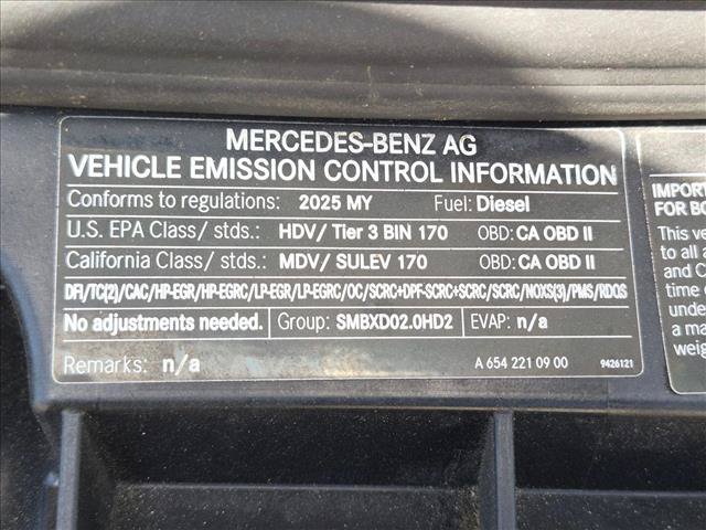 Used 2025 Mercedes-Benz Sprinter 2500 image 22