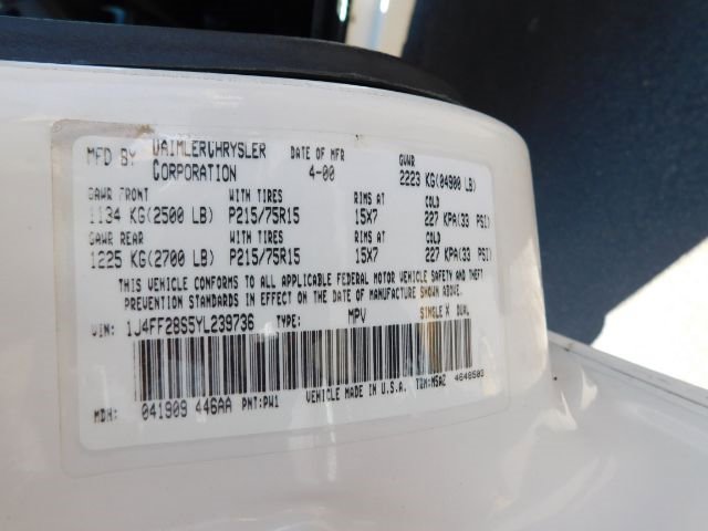 Used 2000 Jeep Cherokee SE image 17