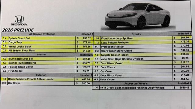 Used 2026 Honda Prelude image 4