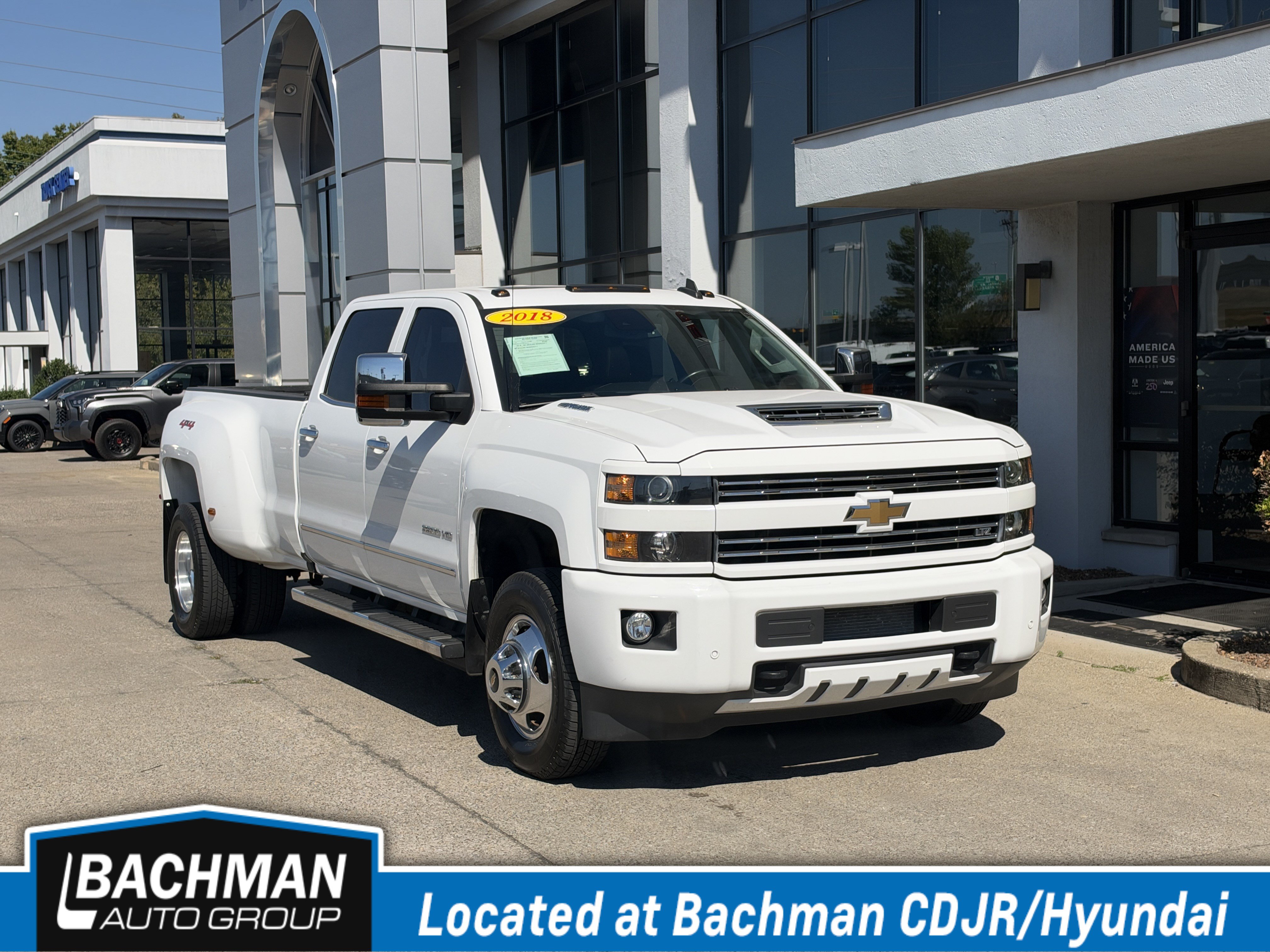 Used 2018 Chevrolet Silverado 3500 LTZ w/ Duramax Plus Package AWD/4WD image 1